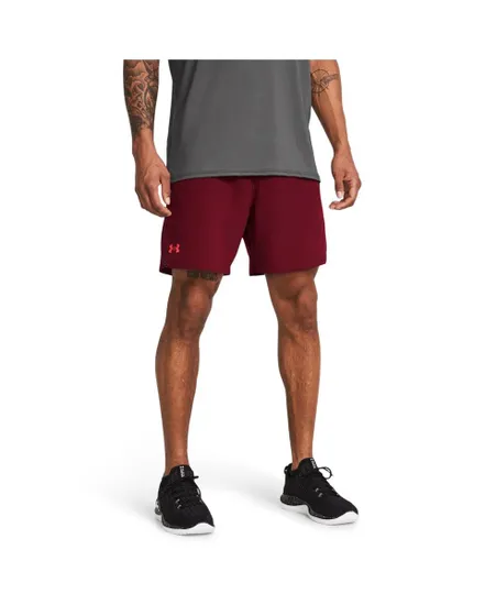 Short Homme UA VANISH WOVEN 6IN SHORTS Bordeaux