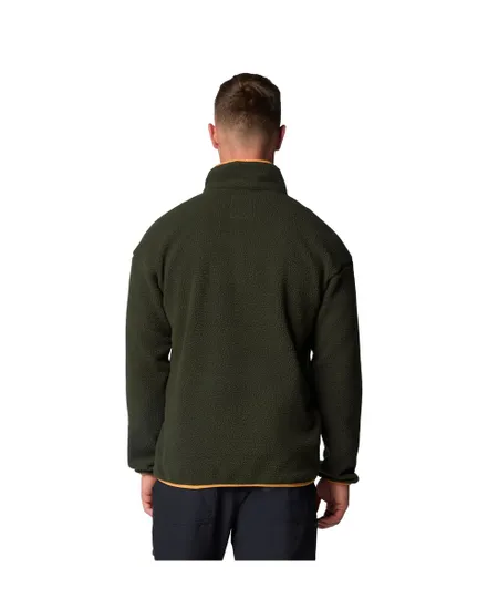 Polaire Homme HELVETIA II HALF SNAP FLEECE Vert