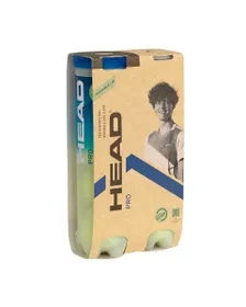 PACK DE 2 TUBES DE 4 BALLES de Tennis PRO - SPECIAL OF Jaune