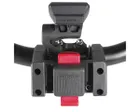 Support d'écran Kiox combinable avec support de panier au guidon Noir