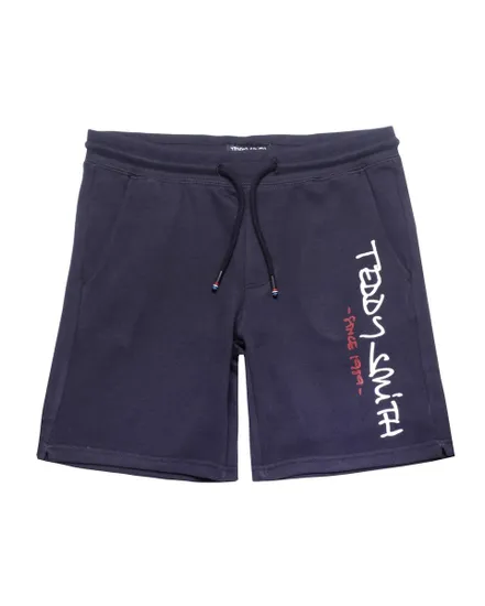 SHORT Homme S-MICKAEL FRENCH TERRY Bleu