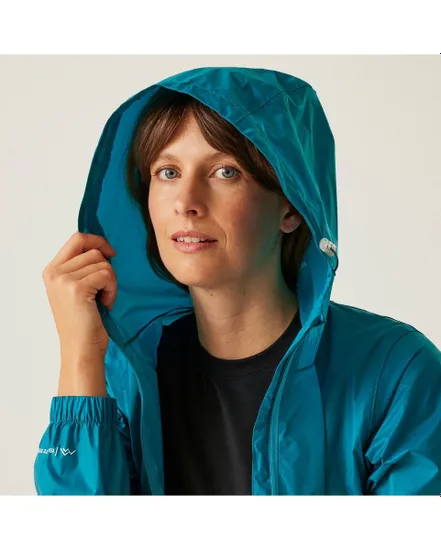Veste impermeable Femme WMN PK IT JKT III Bleu