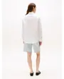 Chemise Femme ESS LINEN RELAXED LS Blanc