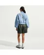 Sweat Col Montant Femme Nike Studio Fleece Crop