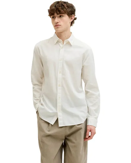 Chemise Homme Jjebreeze Linen Blend Shirt Ls Sn