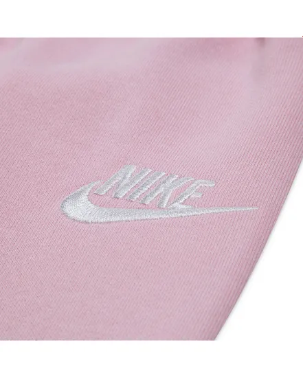 Ensemble de survetement Fille NKG WIDE LEG CLUB FLEECE SET Rose