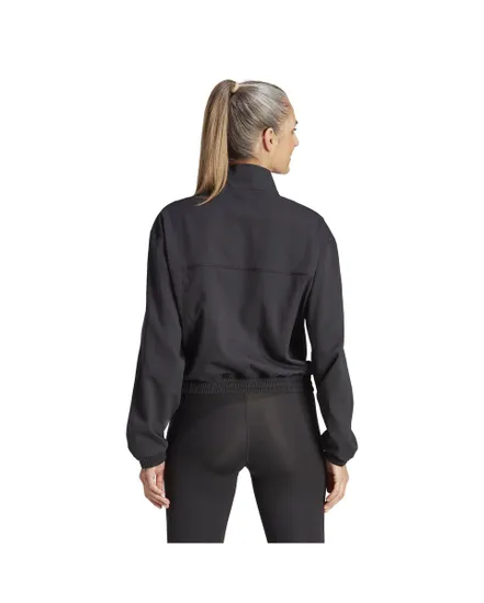 Haut zip manches longues Femme TR-ES MIN 1-4Z Noir