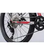 VTT Enfant KATO 24 PRO EQ Argent/Rouge