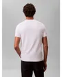 T-shirt col rond Homme SS SLIM STRETCH COTTON CREWNK TE Blanc Brillant