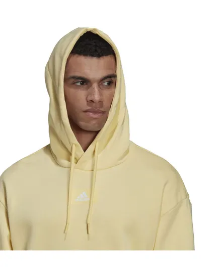 Sweatshirt à capuche manches longues Homme M FV HD Jaune