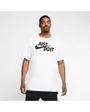 T-Shirt homme M NSW TEE JUST DO IT SWOOSH Blanc