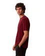 T-shirt col rond Homme SS SUPIMA CHEST EMB CREWNECK TEE Rouge Renaissance
