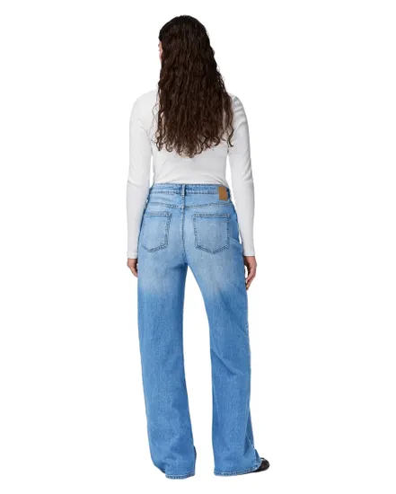 Jean Femme PCSILKE MW Wide Jeans LB NOOS BC