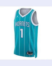 Maillot de basket Homme Charlotte Hornets Icon Bleu