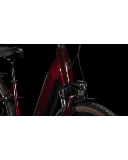 Vélo électrique urbain Unisexe SUPREME RT HYBRID PRO 500 Rouge/Noir