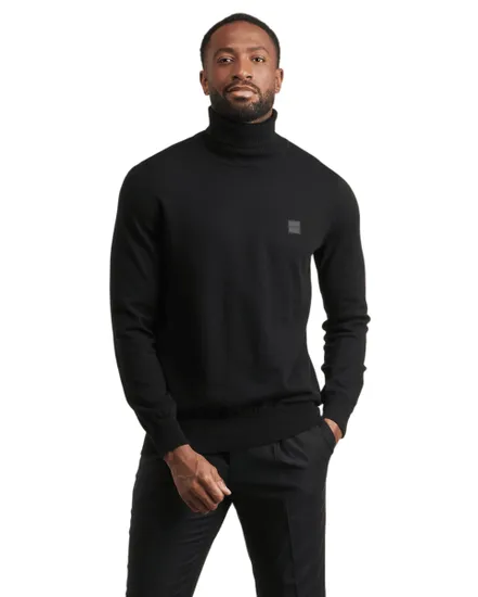Pull col roulé Homme AKIRO S Noir