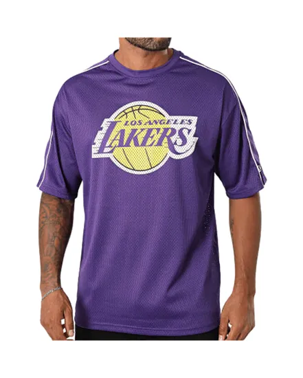 T-shirt Homme NBA Piping Mesh Lakers