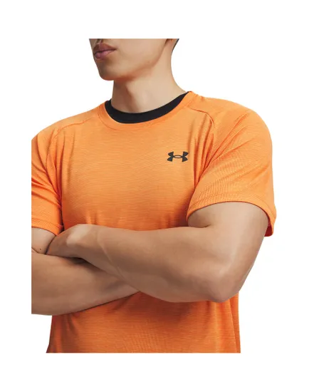 T-shirt Homme UA TECH TEXTURED SS Orange