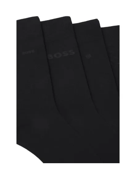 Lot de 4 paires de chaussettes Homme 4PRS GIFTSET ICONIC CC Noir