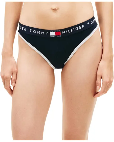 Culotte Bikini Femme Côtelée Tommy Hilfiger
