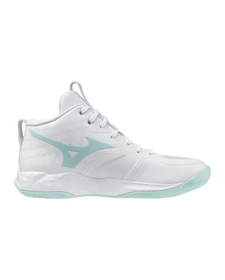 Chaussures de volleyball Femme WAVE MOMENTUM PRO MID Blanc