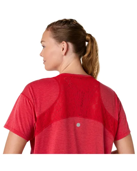 T-shirt Femme NAGINO RUN SS TOP Rouge