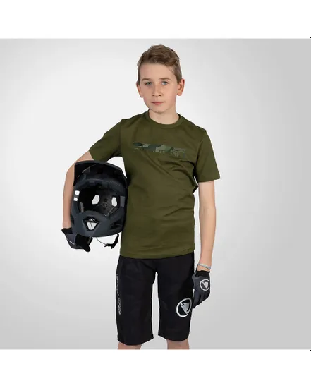 Short Enfant MT500 JR BURNER Noir