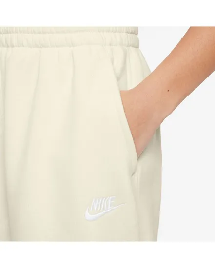 Pantalon de survetement Fille G NSW CLUB FLC LOOSE PANT LBR Beige