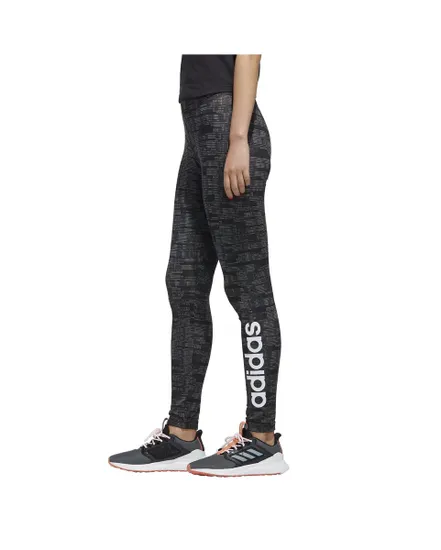 Collants de sport femme W E AOP TIG Noir