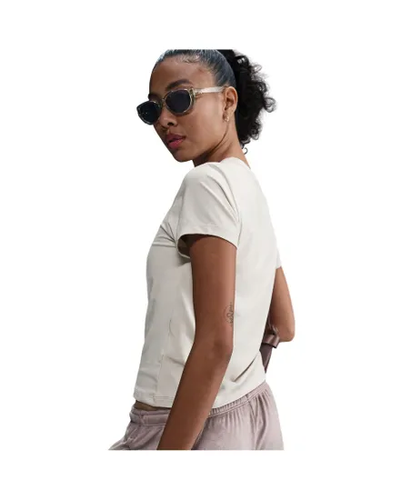 T-Shirt Femme W NSW NK CHLL KNT MD CRP Beige