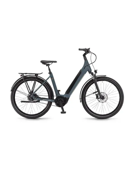 Vélo électrique urbain Unisexe SINUS R8E WAVE Bleu Gris