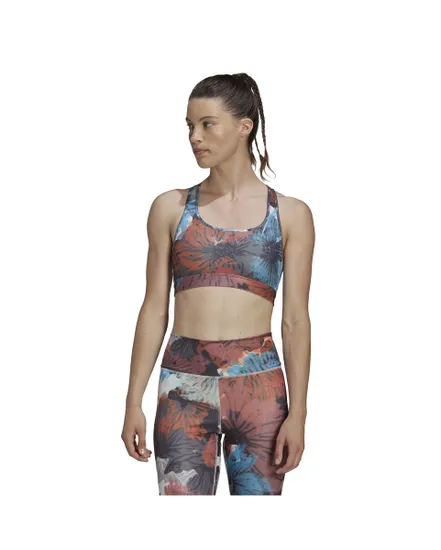 Brassière de sport Femme PWR MS M4T Rouge