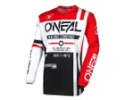 Maillot manches longues Homme ELEMENT WARHAWK Noir/Blanc/Rouge