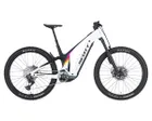 VTT électrique tout suspendu Unisexe PATRON 900 Blanc Cumulus/Noir Carbone