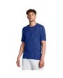 T-shirt MC Homme UA TECH VENT GEODE SS Bleu