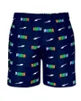 Short De Bain Garçon Printed Logo Mid Shorts