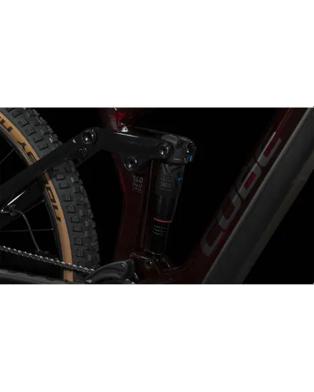 VTT électrique tout suspendu Unisexe STEREO HYBRID 140 HPC RACE 750 Bordeaux