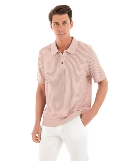 Polo Homme JPRBLAKIAN Knit Structure