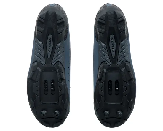 Chaussures VTT Femme MTB COMP BOA® Bleu Mat/Gris Foncé
