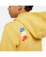 Sweat a capuche manches longues Enfant B NSW SI FLC PO HOODIE BB Jaune