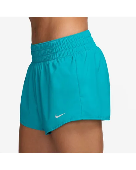 Short Femme W NK ONE DF MR 3IN BR Bleu