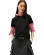 T-Shirt Femme Regular Linear SS