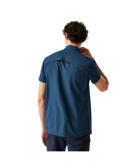 Chemise manches courtes Homme TRAVPACKAWYSSSHRT Bleu