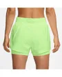 Short Femme W NK ONE DF MR 3IN 2N1 Jaune-Vert
