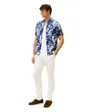 Chemise Homme Lin Tropical Print