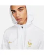 Survêtement de football Homme FFF MNK DF STRKHD TRKSUIT K Blanc