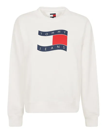 Sweat Femme Boxy Wavy Flag Crew