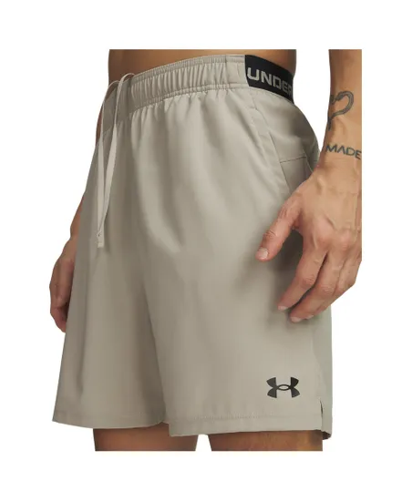 Short Homme UA VANISH WVEN 2.0 6IN Beige