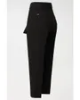 Pantalon à pinces Femme CHINO CROPPED SLIM HIGH WAIST Noir