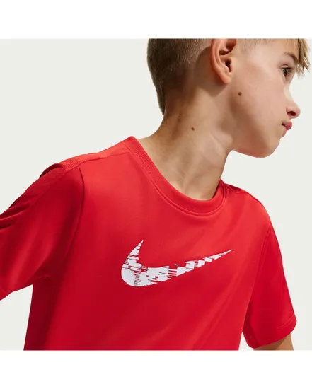 T-shirt Enfant B NK DF TRPHY23 SS TOP HBR Rouge
